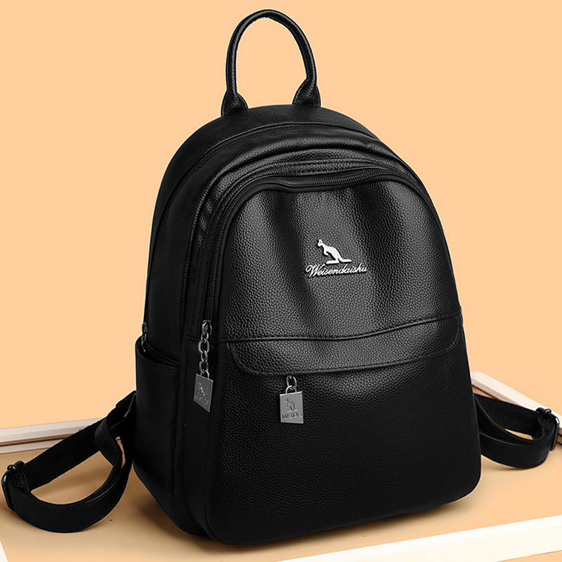 Luxury Bags For Women Brands - 2024 ใหม่ผู้หญิงไหล่กระเป๋าหนังคุณภาพสูงกระเป๋าเป้สะพายหลังLuxury Designerยี่ห้อกระเป๋าเป้สะพายหลังขนาดใหญ่ความจุสาวกระเป๋าหนังสือท่องเที่ยว