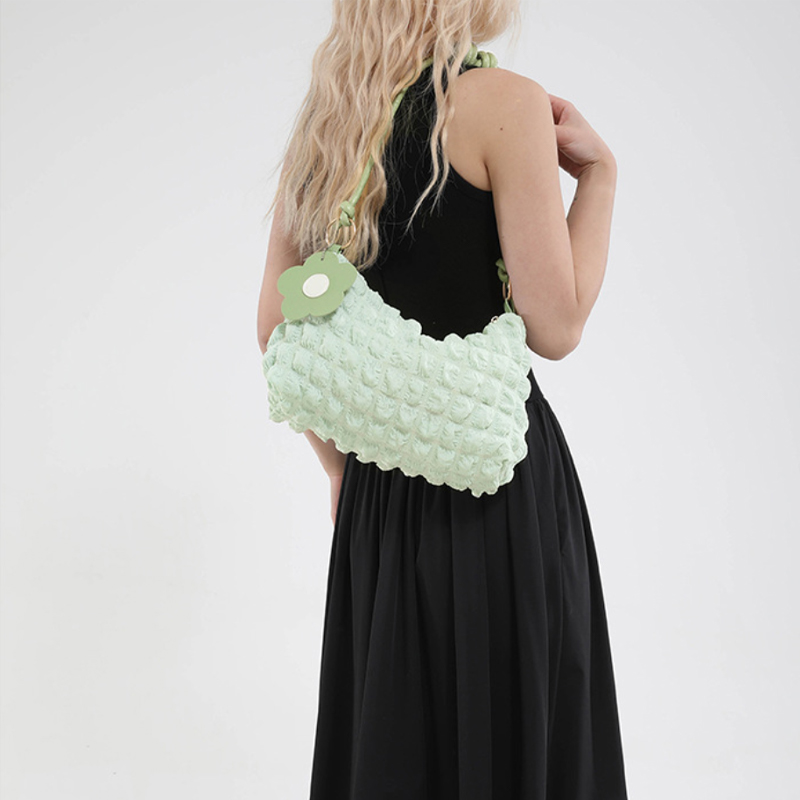 Luxury Bags For Women Brands - กระเป๋าถือผู้หญิงแบบใหม่ สไตล์เกาหลี สีพื้น โดพามีน แฟชั่น ทันสมัย