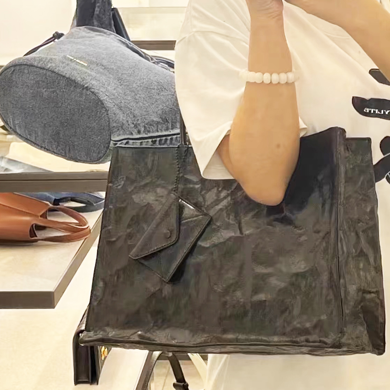 เกาหลี Casual กระดาษคราฟท์ Tot - Luxury Bags On Sale บทวิจารณ์และราคา