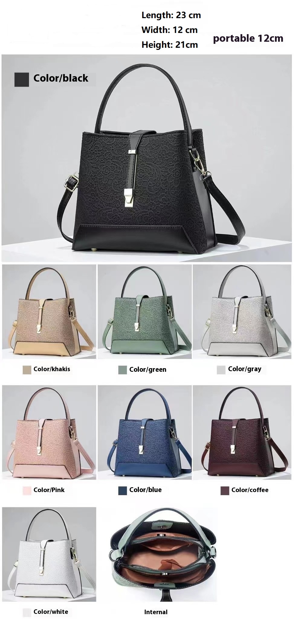 ใหม่หรูหรา Tote กระเป๋าหนัง Cl - Luxury Bags Reseller บทวิจารณ์และราคา