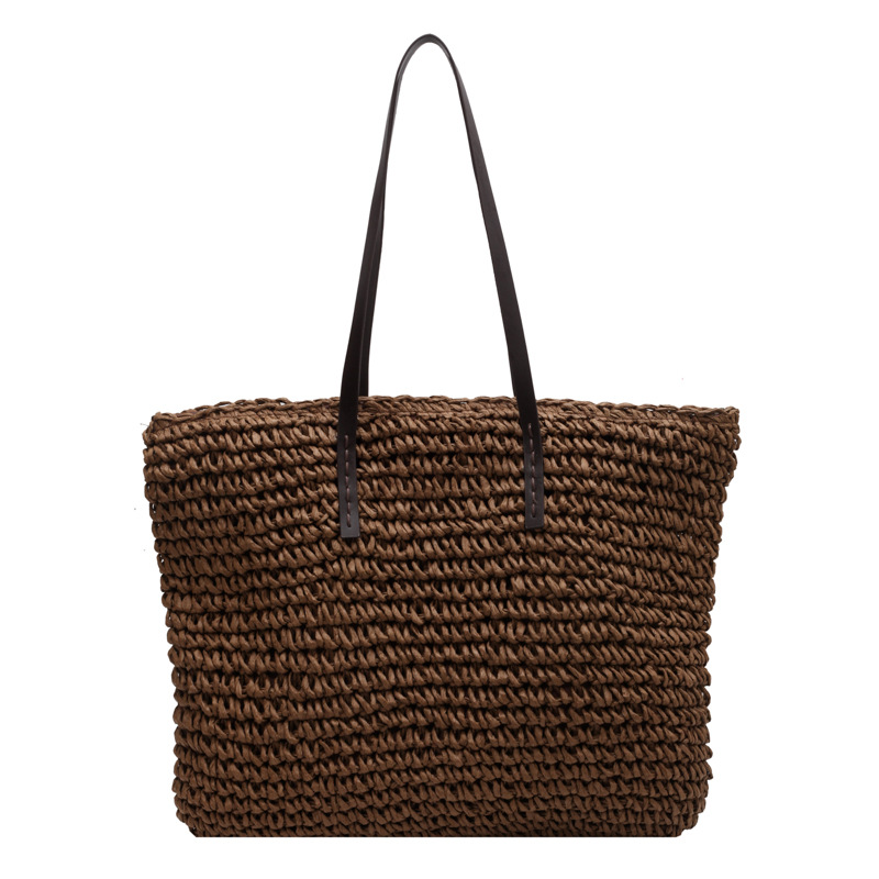 ฟางทอ Tote กระเป๋า Casual ขนาด - Luxury Bags Reseller บทวิจารณ์และราคา