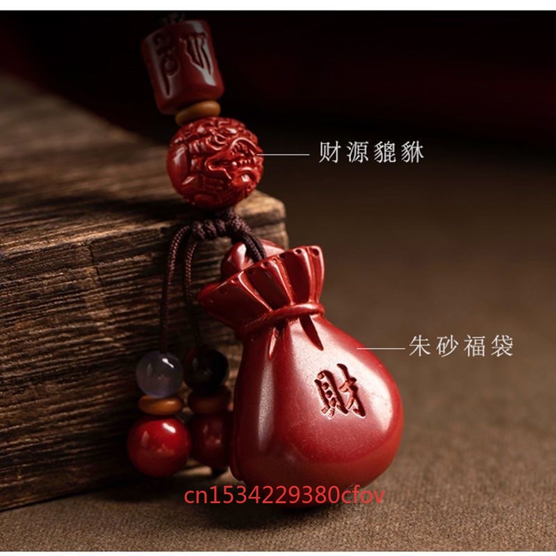 จี้ห้อยคอรูปถุงนำโชคสีแดงหรูหร - Luxury Bags And Accessories บทวิจารณ์และราคา